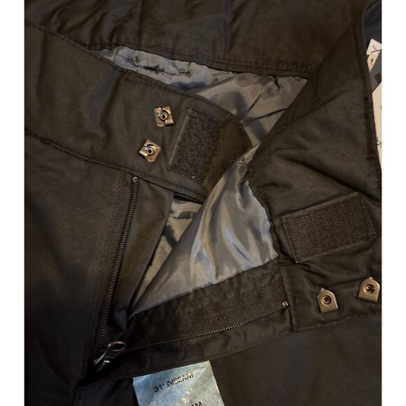 Arctix Snow Pants Cargo Womens Large 12 - 14 Insulated Black 31" Inseam - Picture 8 of 14